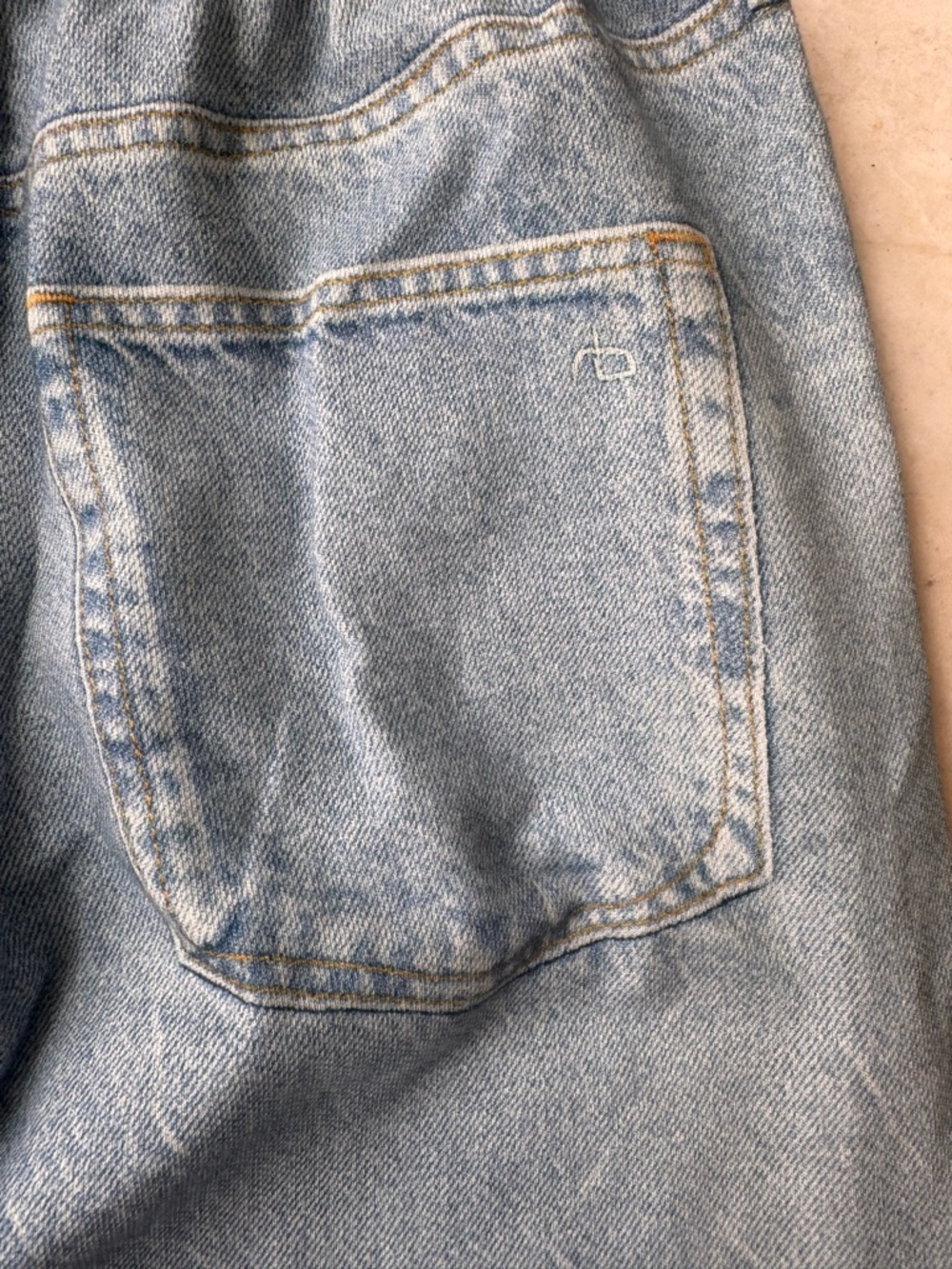 Rag & Bone Kacy Miramar Light Blue Jogger Jeans Elastic Hem size XXS - Picture 16 of 16